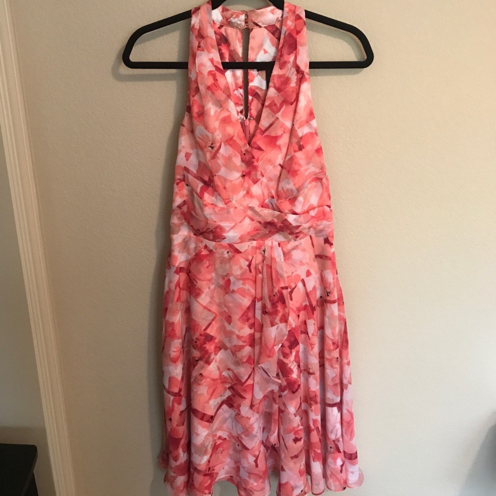 WHBM Spring dress, pretty coral color